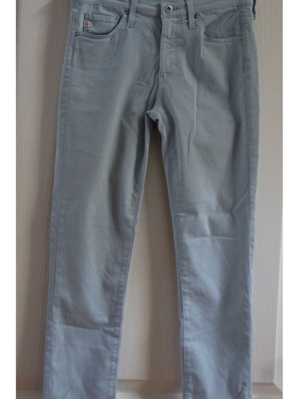 AG Adriano Goldschmied Jeans Denim The Prima Crop Cigarette Crop Blue Size 27